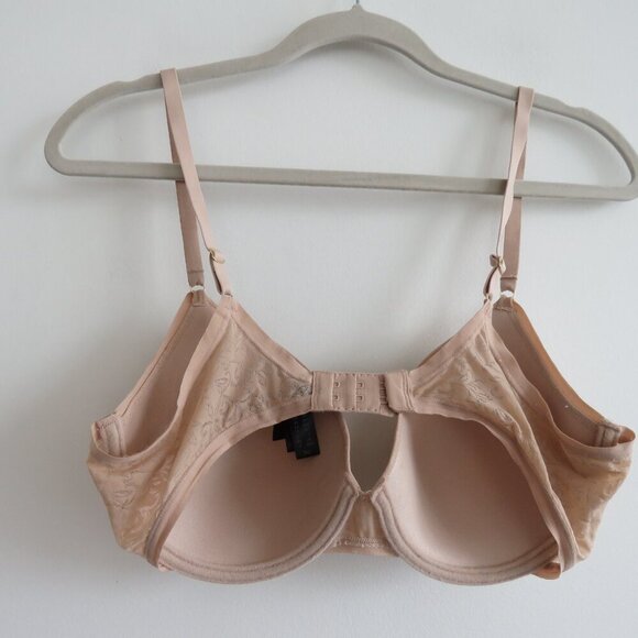 NATORI Sheer Jacquard Full Fit Contour Underwire Bra in Cafe - Size 36C - Picture 7 of 10